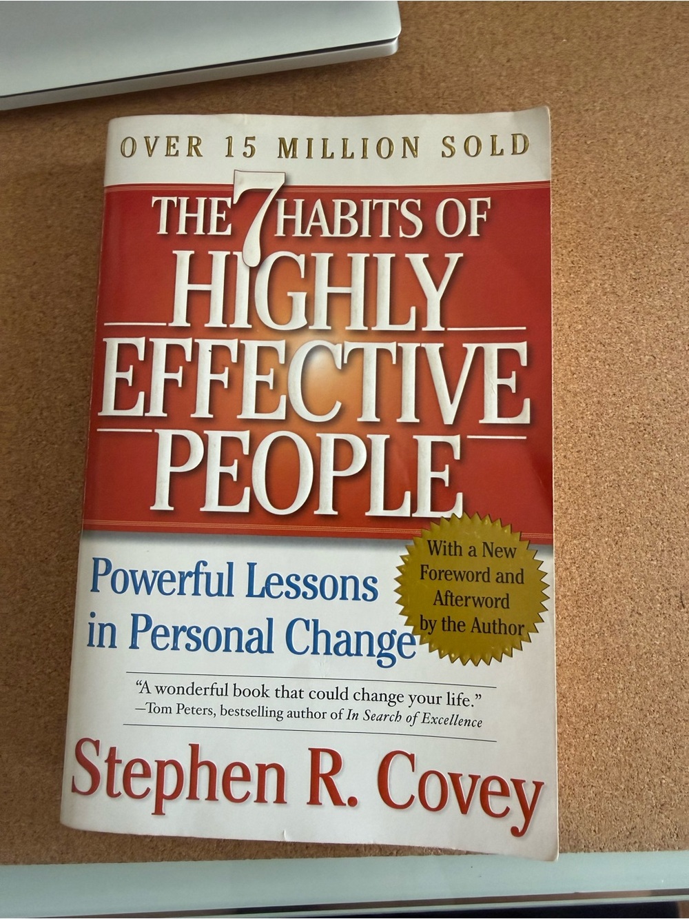 The 7 Habits of Highly Effective People by Stephen R. Covey - Red/White Cover